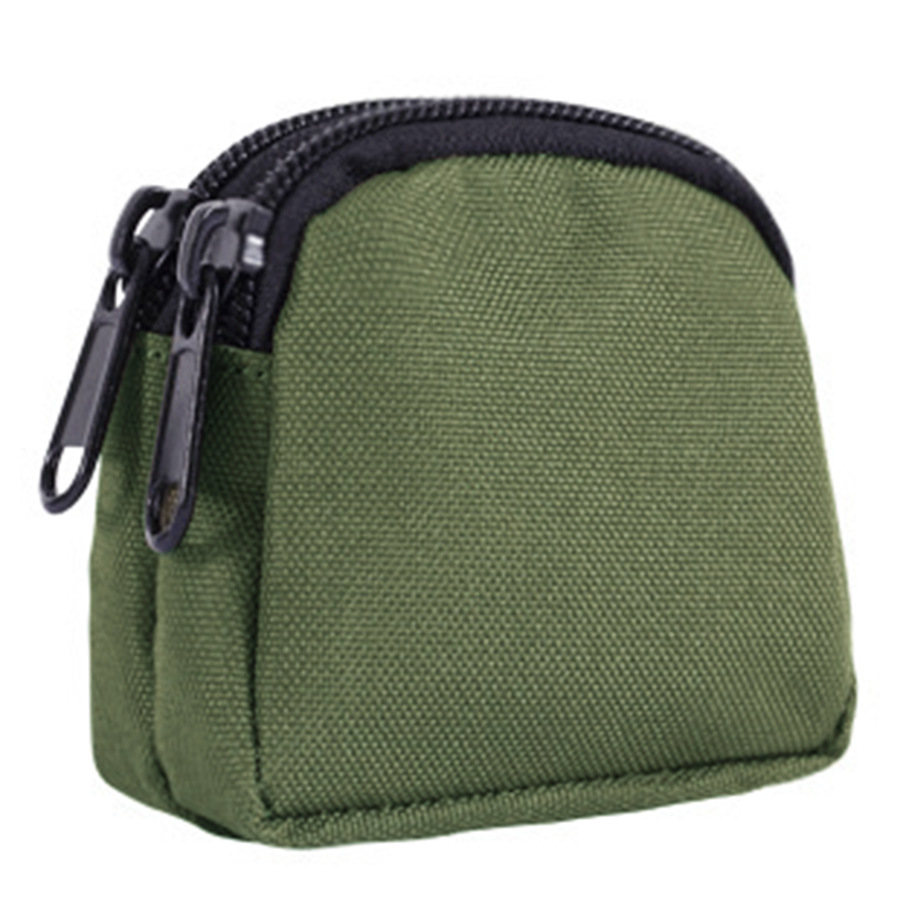Mini bolso de cintura impermeable deportivo de nailon a la moda, ventilador militar táctico de camuflaje para acampar al aire libre con bolsa colgante todoterreno