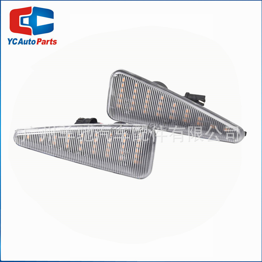 Aplicable a Dacia Logan Renault Stepway Thalia señal de dirección LED hoja lámpara de borde