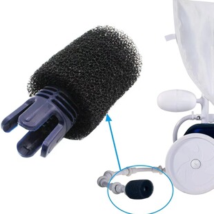 Polaris swimming pool cleaning robot tail filter hose 9-100-3105 cleaner black sponge