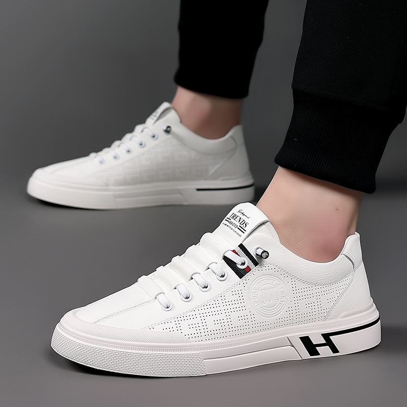 Zapatos blancos de verano, zapatillas de malla para hombre, zapatos casuales transpirables de todo fósforo, zapatos de hombre, zapatillas de deporte para hombre, zapatos de suela gruesa al por mayor