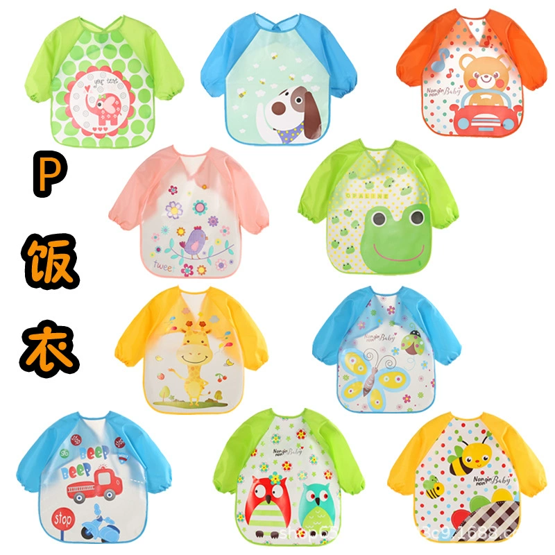 Новая эва рисовая одежда водонепроницаемый детский плащ детский мультфильм с длинными рукавами, чтобы одеться