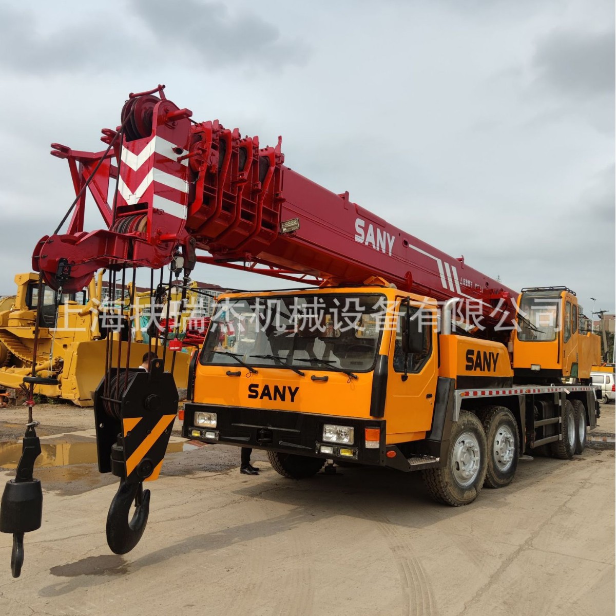 三一50吨五节臂吊车  SANY QY50C crane现货二手起重机