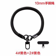 工廠批發外貿跨境10mm加粗編織手機掛繩斜跨式萬能手腕繩防丟短繩