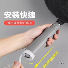 炒锅把手防烫隔热套平底铁锅锅铲耐高温硅胶缠绕带锅炳大勺手柄套