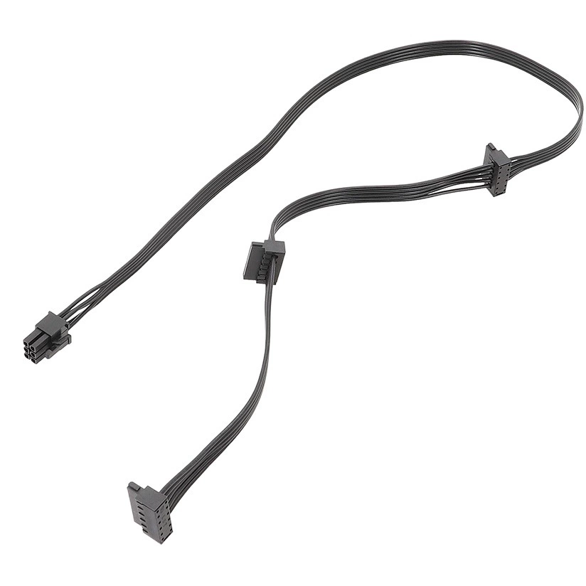 Применимый модуль питания пиратского корабля RM RMX жесткий диск Линия питания SATA пиратский корабль 6p до SATA X3 Bend