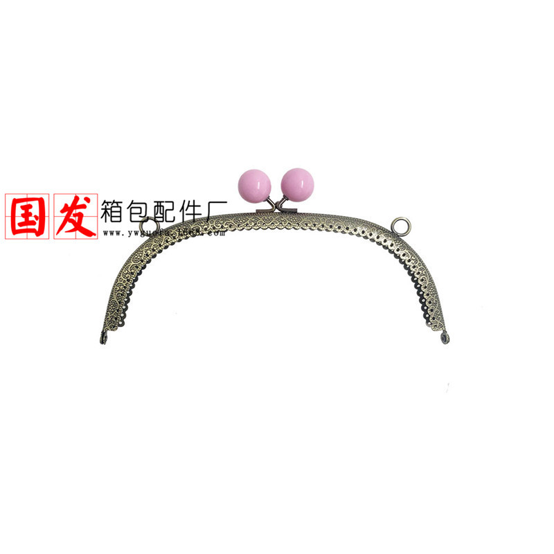 20.5CM arco en relieve encaje caramelo cabeza oro color 20MM acrílico 24 color fábrica de oro Guofakou