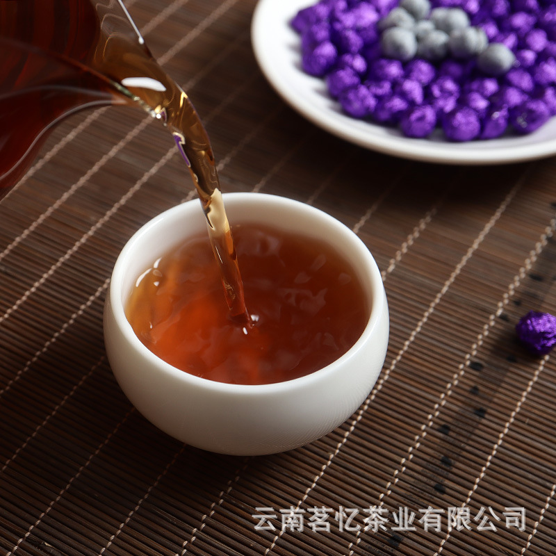 卸売蘭茶ペーストプーアル熟茶ペーストインスタント茶濃縮茶固体茶エキス雲南バルク茶 500 グラム|undefined