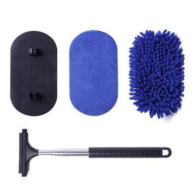 Duster Cleaning Tool Car cleaning tools - three-in-one-blue