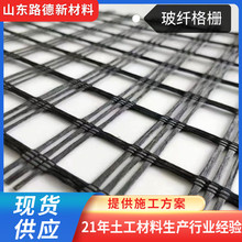 现货双向土工格栅玻璃纤维土工格栅玻纤格栅 路面加固沥青修复