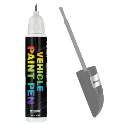 Touch-Up Pen, Body Scratch Repair: Avtomobil boya qələmləri - 12ml-silver