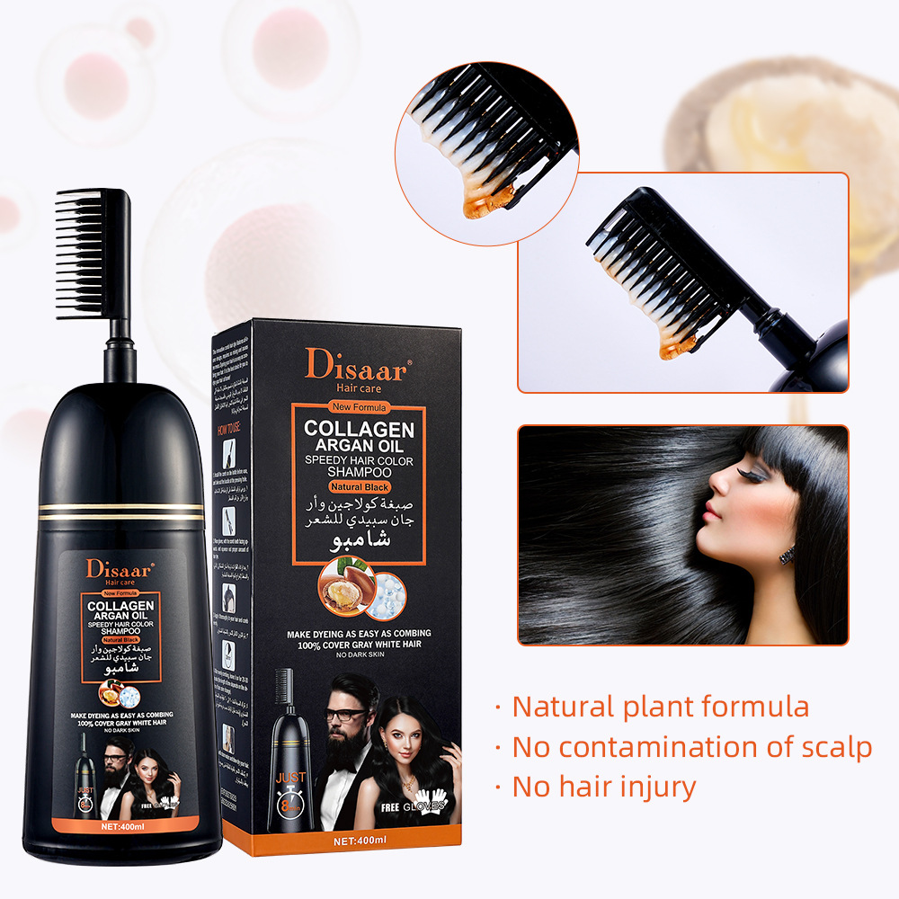Colorante vegetale DISAAR al collagene osseo per tinture per capelli in crema sbiancante e annerente per la casa_voghion.com