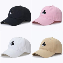 High Quality Mickey Mouse Snapback Cap Cotton Baseball Cap跨