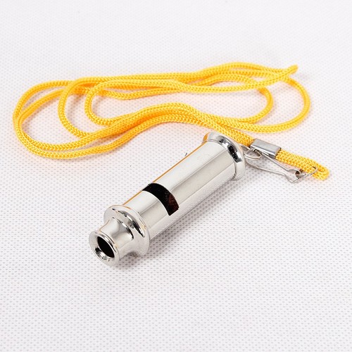 Football Basketball Referee Metal Whistle Outdoor Survival High-Pitched Whistle Children's Training Plastic Fox Central Asian Whistle