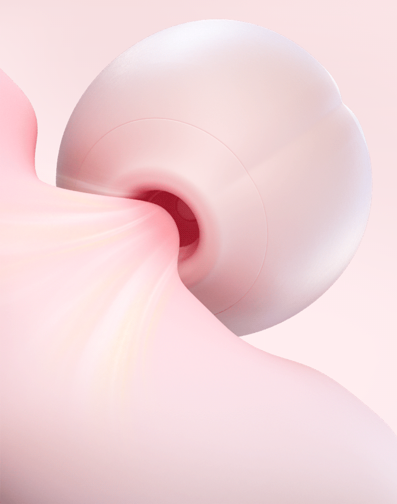 Tongue Licking Sucking Vibrator, Silicone Clitoral Stimulator, Light Pink Adult Toy — detail image 13