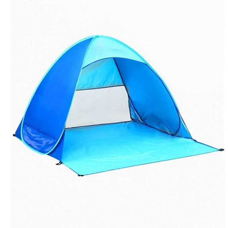 Simple foldable travel tent