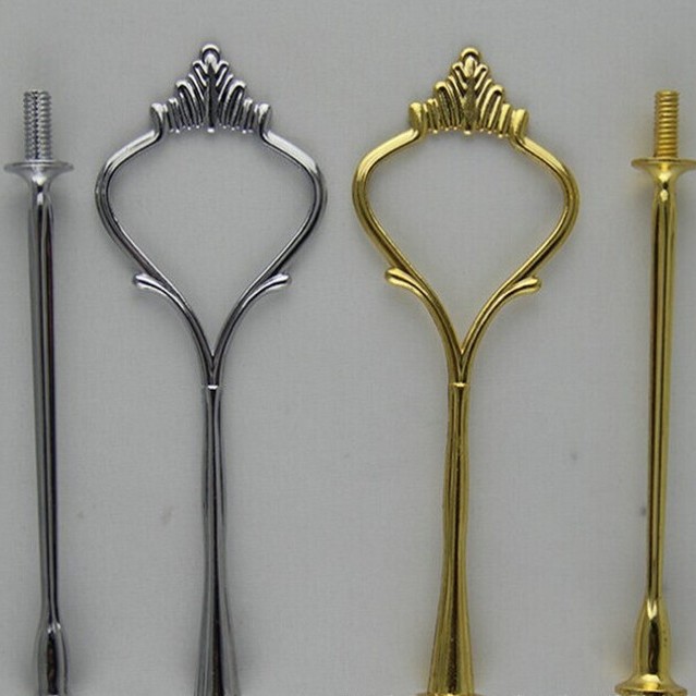 Soporte de placa de pastel en forma de corona de tamaño pequeño Placa de fruta de aleación de zinc percha Placa de hardware Placa de aperitivo Placa de fruta mango