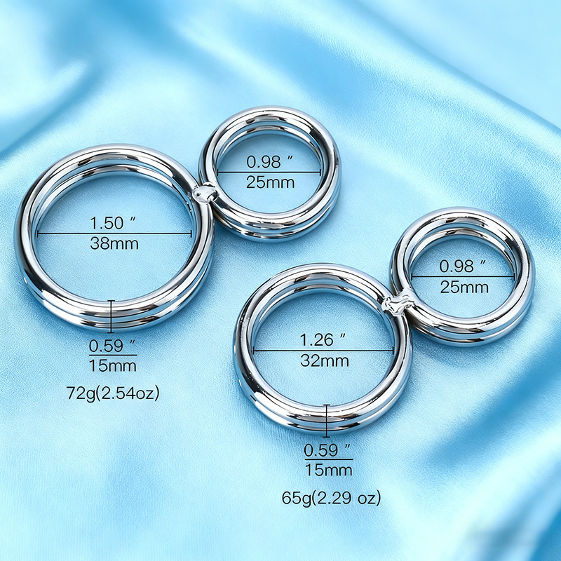 Metal Chastity Ring D-Lock Sex Toy Ring Delay Prolongation Figure-Eight Penis 8 Metal Character Erotic Metal Chastity Ring 003 Metal Chastity Ring D-Lock Sex Toy Ring Delay Prolongation Figure-Eight Penis 8 Metal Character Erotic Metal Chastity Ring 003