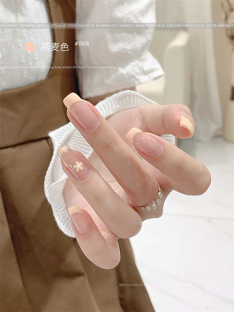 KaSi fototerapia Esmalte de uñas pegamento 2023 nueva primavera y el verano popular blanco lechoso nude rojo cereza salón especial