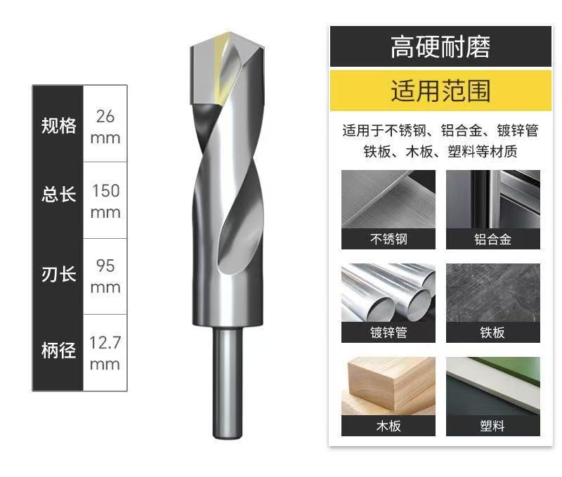 ステンレス鋼ドリル、I型鋼、アングルアイアン、特殊ツイストドリル、超硬合金、耐久性に優れたタングステン鋼合金ドリル|undefined