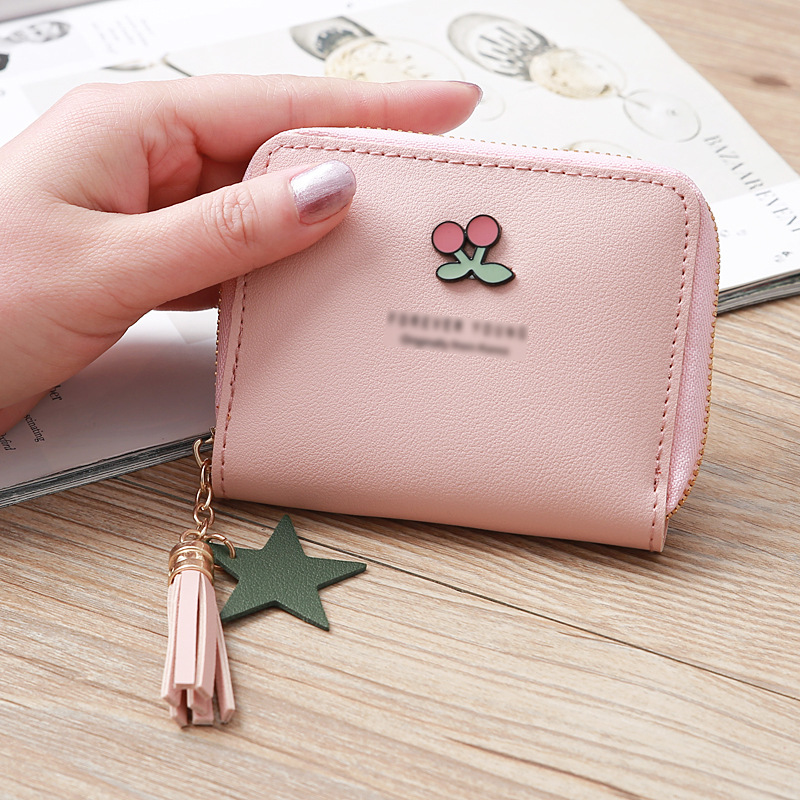 Fashion Short Printing Tassel Wallet Wholesale display picture 14