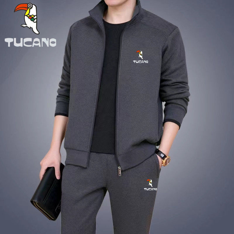 Gray clothes + pants two-piece set / L recommended 80 to 50kg