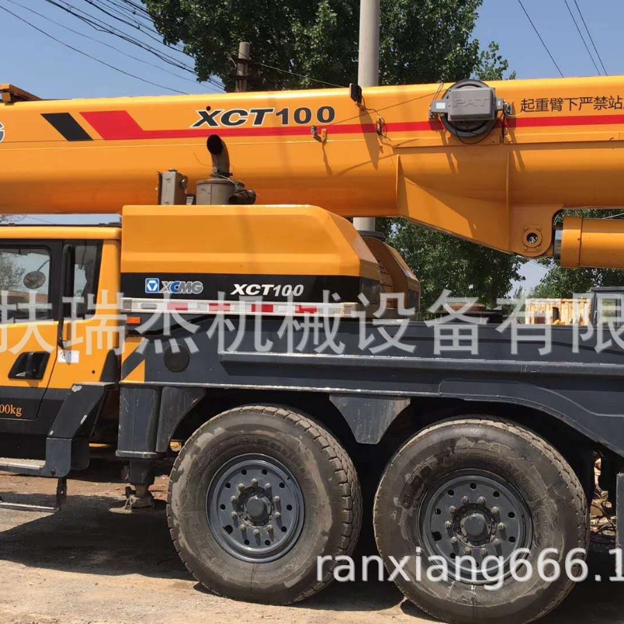 100吨起重机，徐工100吨吊车，二手徐工吊车 XCT100 QY100K QY80K