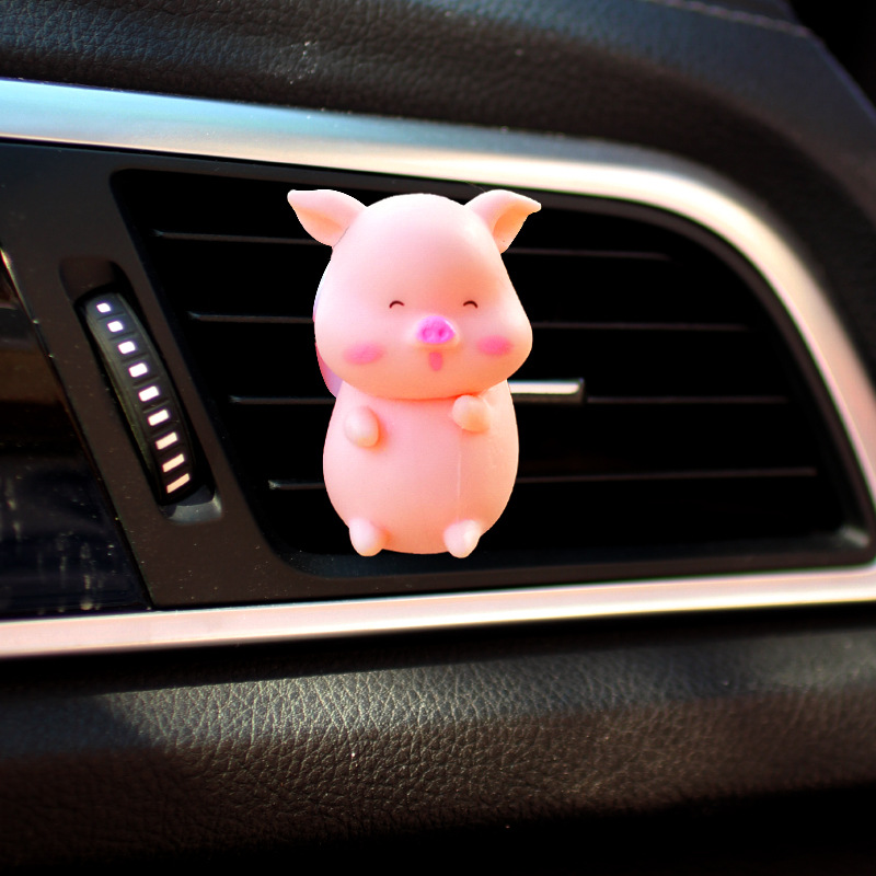 Red de Internet fragancia de coche perfume de coche salida de aire aromaterapia interior de coche decoración de dibujos animados lindo creativo decoración de coche