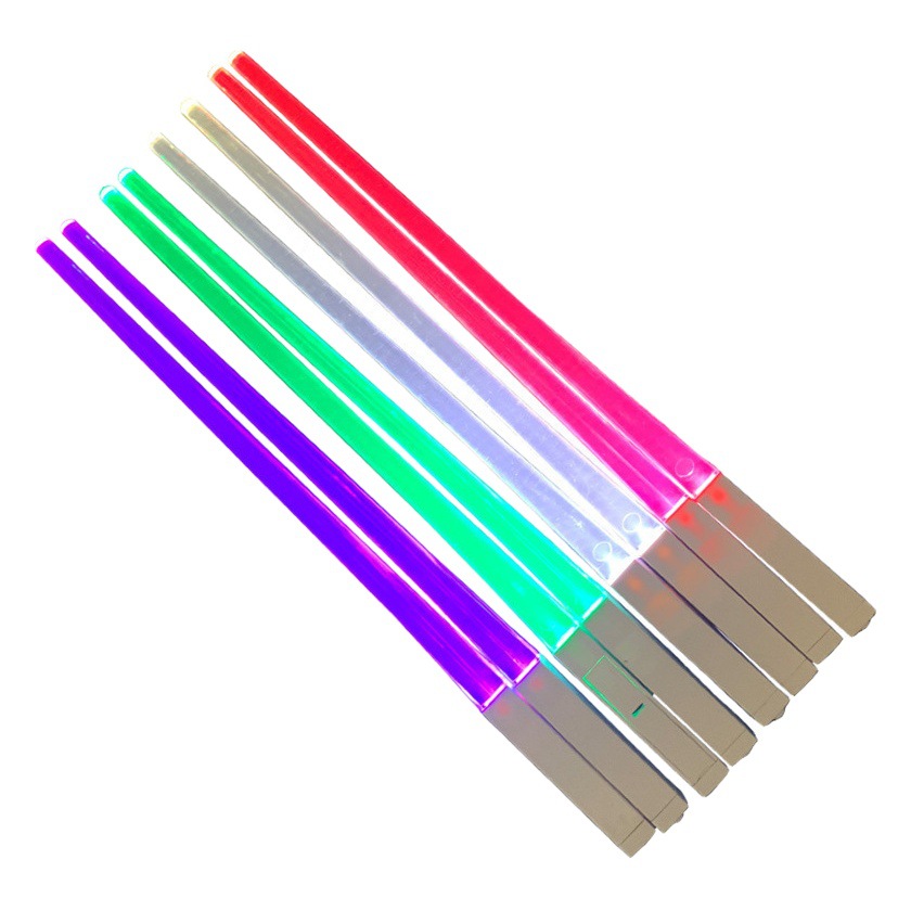 9-color LED palillos luminosos Amazon palillos luminosos palillo fluorescente concierto niños palillos material de grado alimenticio