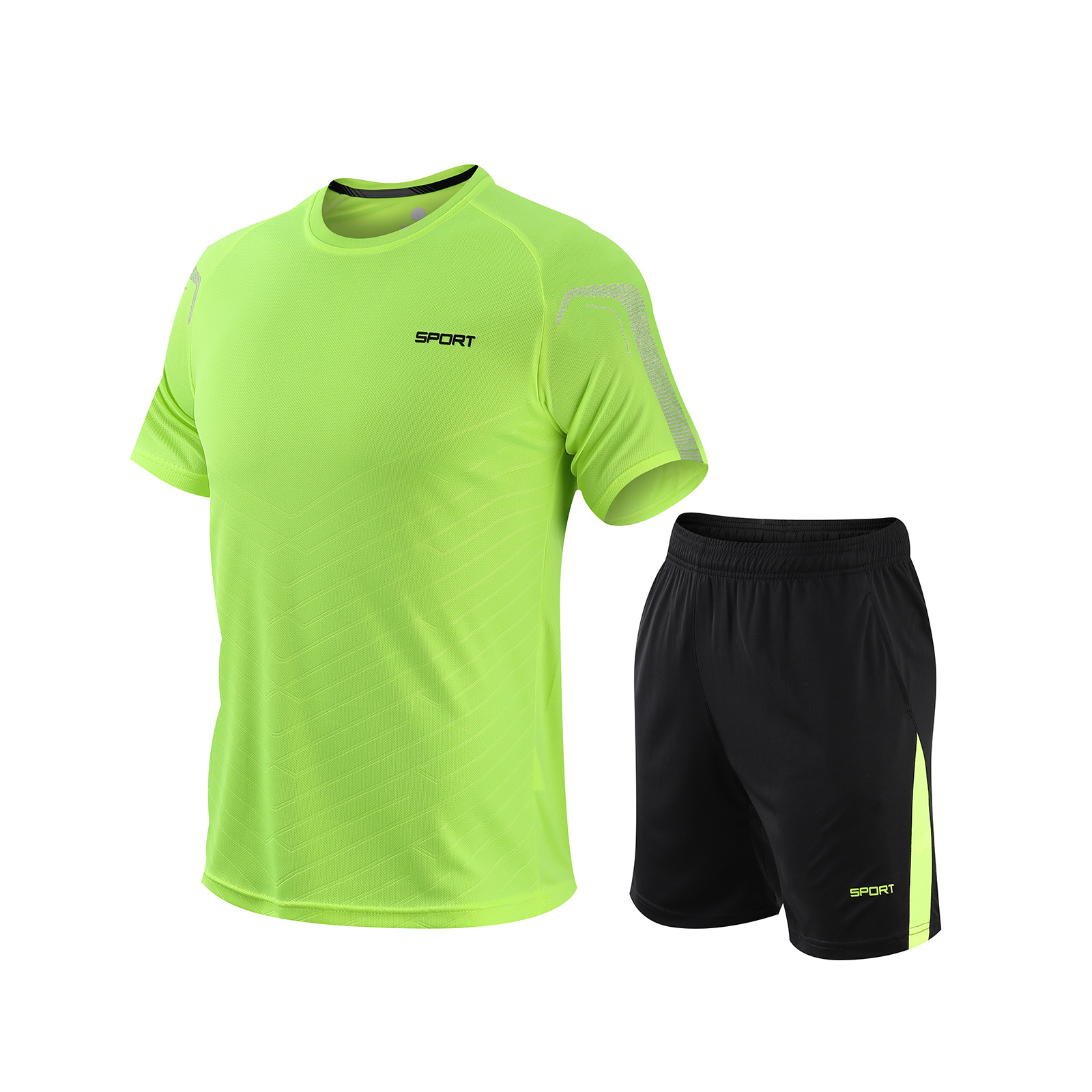 Venta directa de fábrica verano nuevo estilo de manga corta para hombres y mujeres ropa deportiva para correr, camiseta de fitness, ropa de entrenamiento de secado rápido transpirable