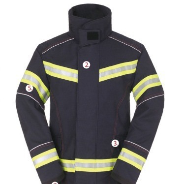 雷克兰国标消防救援战斗服ZFMH-LAKEB(DRD)消防员灭火防护服套装