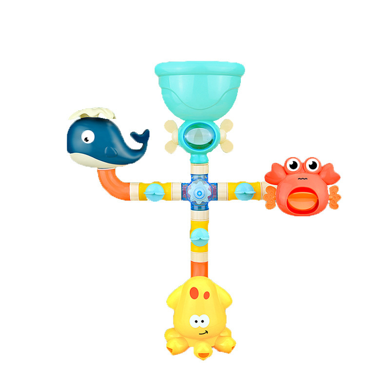 Toy for bath play in water for boys and girls, DIY 5