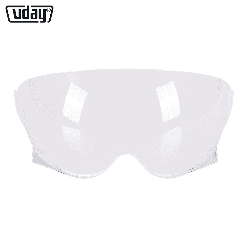 Vday/Vday Original Lens Black Tea Night Vision Day and Night Universal Electroplated Lens Motorcycle Helmet Lens Accessories