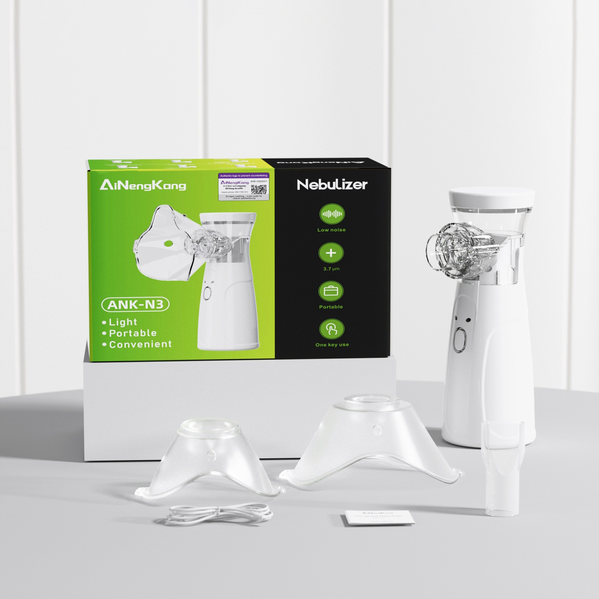 Atomizador portátil para el hogar y máquina todo en uno para hidratante de ojos, con botón silencioso, ligero, de malla fina y niebla fina, para niños, de fabricante transfronterizo.