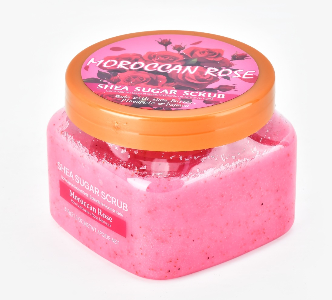 Exfoliante de sal de azúcar exfoliante de azúcar, fragancia hidratante y suave, suaviza la piel de pollo cachonda, sal de baño suave y no irritante