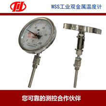 WSS-463川仪双金属温度计，川仪双金属温度计万向安装