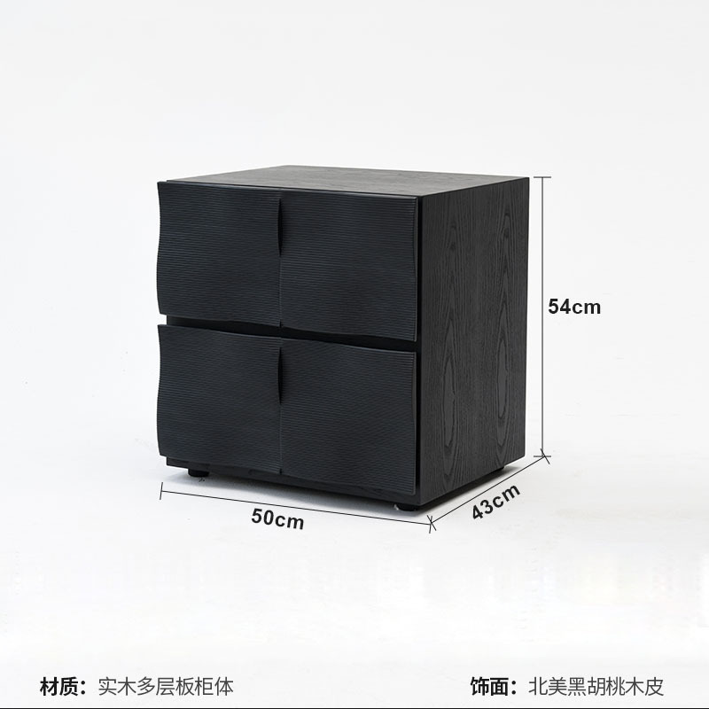 【블랙】_50cm - 협탁 즉시 배송