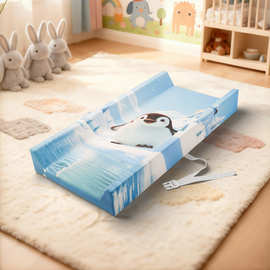 PU皮革婴儿尿布垫尿布台专用垫子护理台垫隔尿垫防水换衣垫跨境