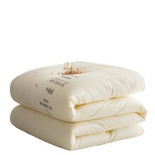 提花大豆纤维被子冬被加厚保暖单人春秋棉被褥被芯四季空调被