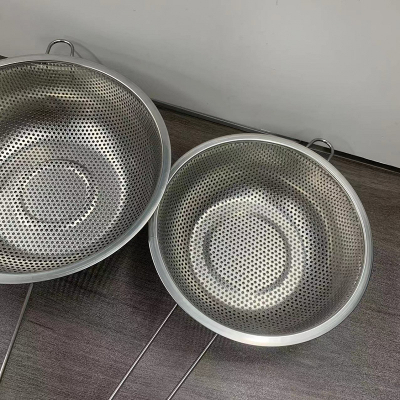 fideos pescados, dumplings fritos, filtro de filtro de malla, cucharas de agua, cucharas de agua, cucharas de acero inoxidable para cocina doméstica