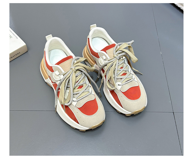 Damen-Freizeitschuhe, Wanderschuhe, Turnschuhe, synthetisches, langlebiges, gepolstertes, leicht zu reinigendes Schuhwerk_voghion.com