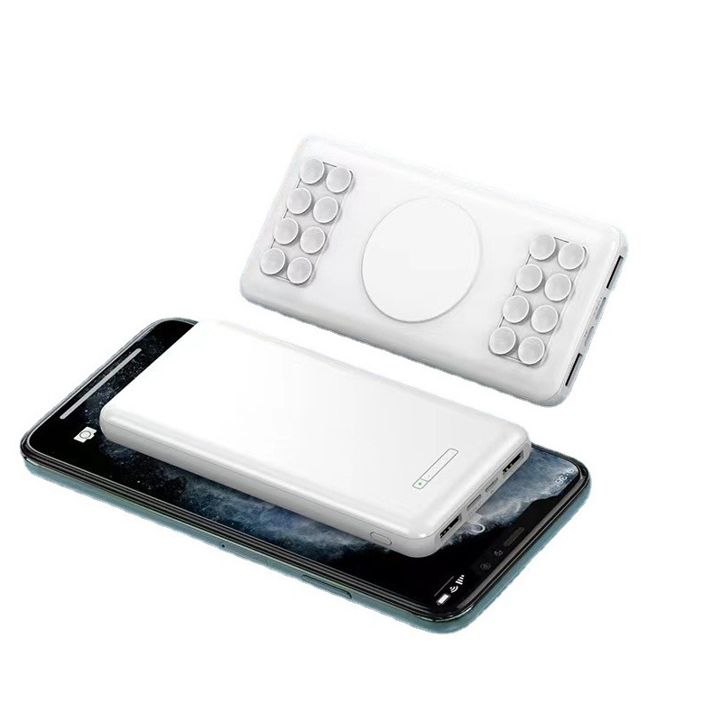 carga rápida portátil de doble salida de gran capacidad para viajes al aire libre fuente de alimentación móvil de carga de tesoro de absorción de larga duración de la batería para teléfono móvil