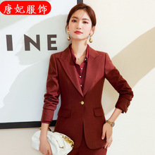 职业西装套装女秋冬季2025新款时尚小西服外套正装酒店经理工作服