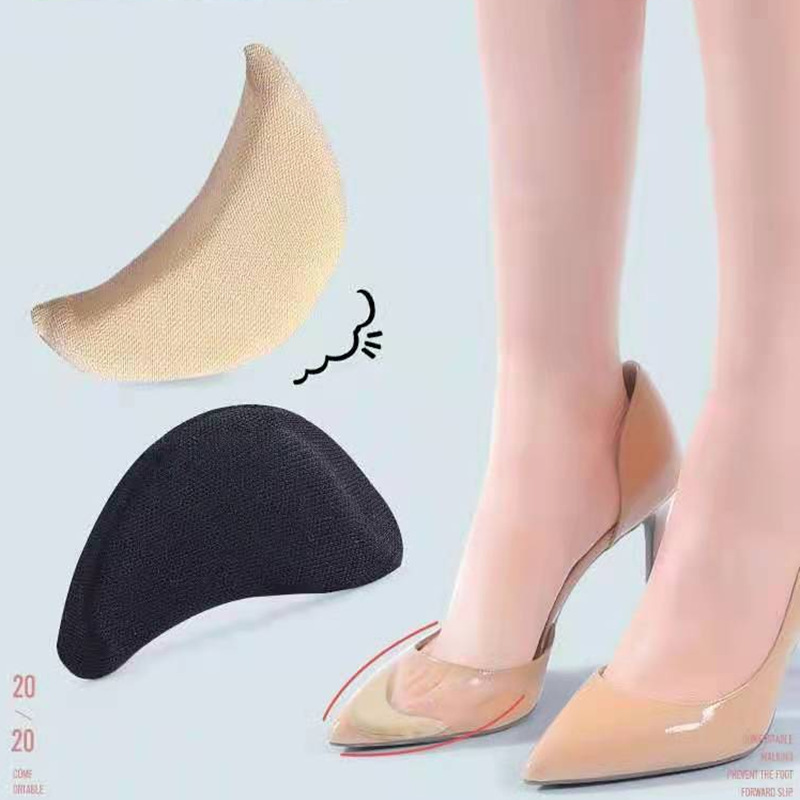 ハイヒールの靴の頭のプラグと厚い靴を大きく変えて、黒いベージュの靴の頭のプラグと足の指を保護します。|undefined