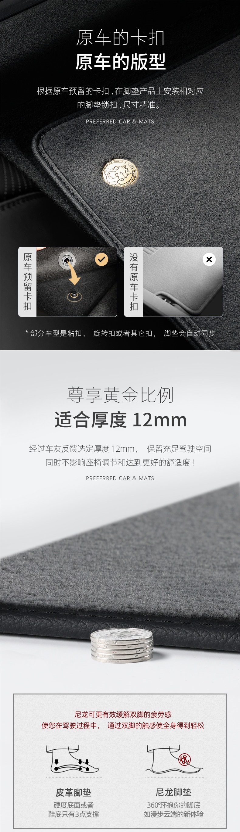 Specifically designed for Volkswagen ID3, ID4x, ID6, ID7, ID4crozz and ID06 car floor mats, carpet-style, original car