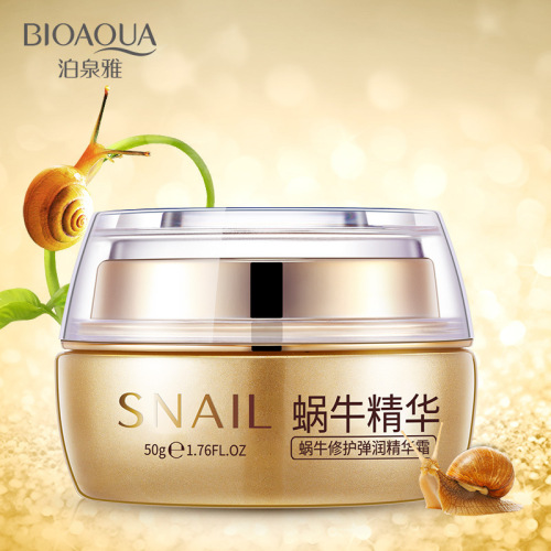 BIOAQUA Snail Repair Hydrating Essence Cream Face Cream Hydrating and Moisturizing Micro Business Oil Control Brightens Skin Color