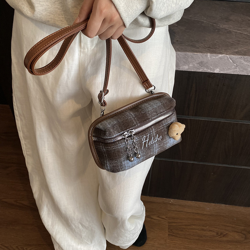 Otoño y invierno bolsos de niños de dibujos animados osos de moda bolsos de hombro de niños y niñas de alto valor exterior bolsos de accesorios para bebés