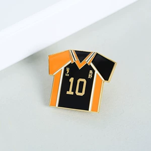 Volleyball Junior Peripheral Badge Rixiang Xiangyang No.10 Jersey Brooch Fashion Lapel Decoration