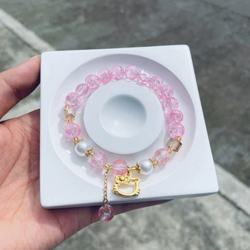 Jingdezhen ceramic bead bracelet, handmade, elastic, gift boxed (OPP)
