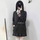 Japanese JK Uniform Knitted Cardigan Academy Style Sweet School Sweater Versatile Long Sleeve Outer Waistcoat Autumn and Winter New Style