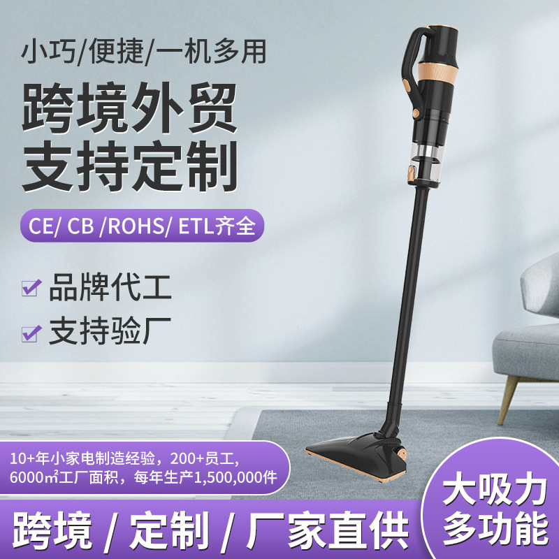 Vacuum Cleaner Wet Mopping All-In-One Household Small Handheld High Suction Power Vacuum Cleaner Dust Removal and Mite Removal